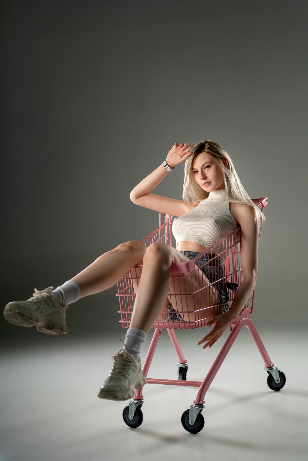 evelina muñeca sexual (Zelex 175 cm E-Copa GE98-1 Silicona)