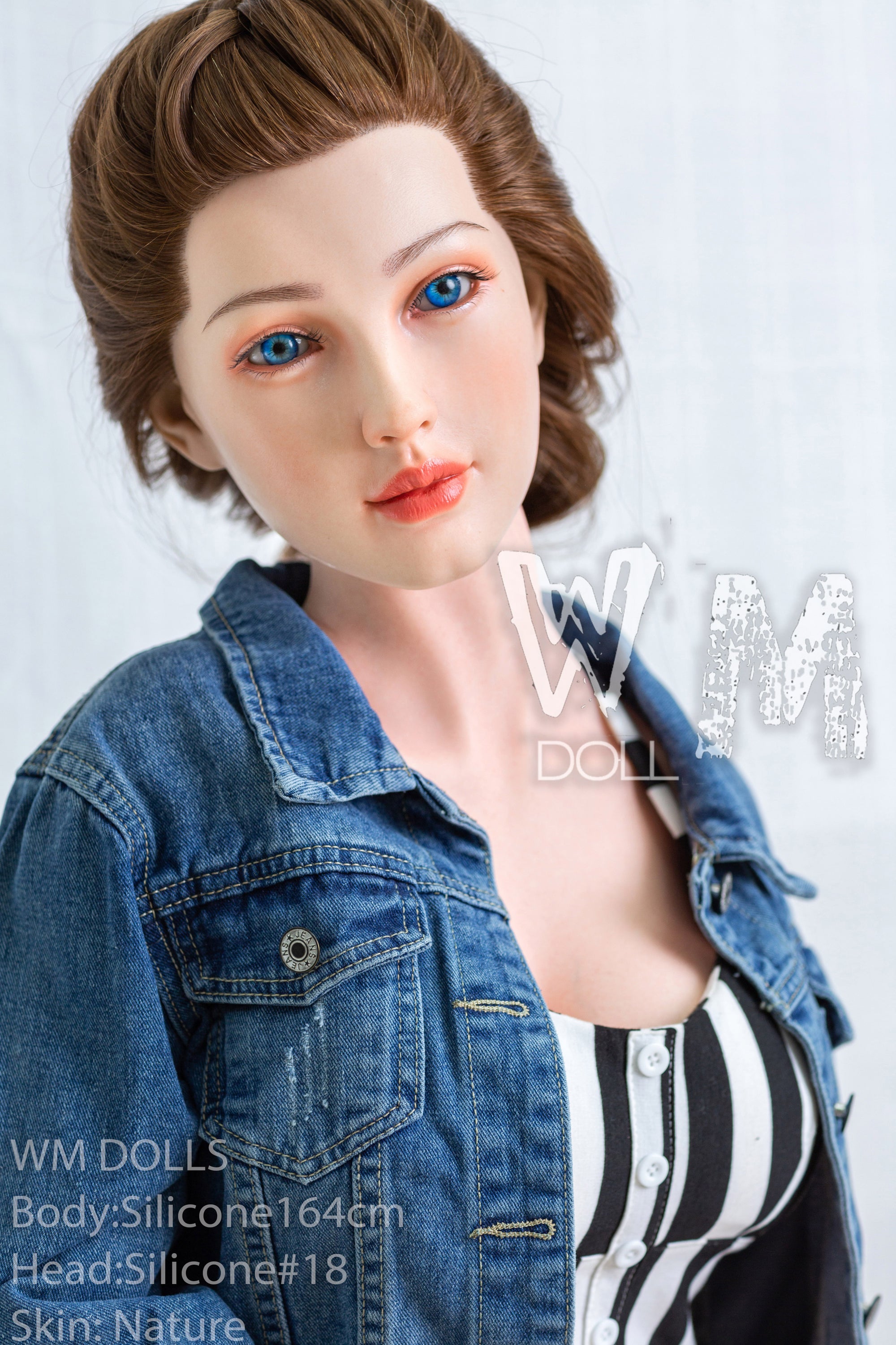 Kimberly muñeca sexual (WM-Doll Silicona D-Kupa de 164cm #18)
