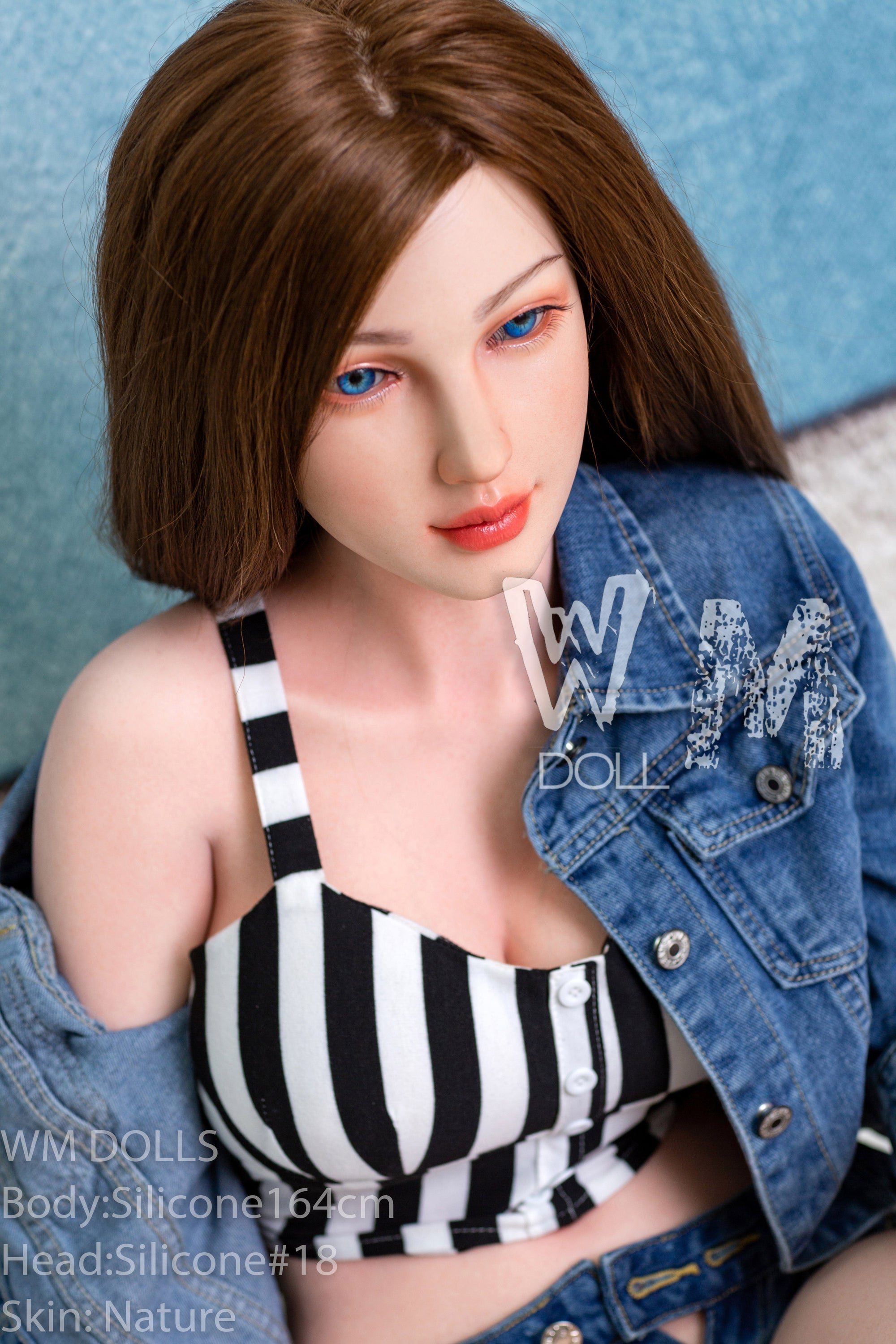Kimberly muñeca sexual (WM-Doll Silicona D-Kupa de 164cm #18)