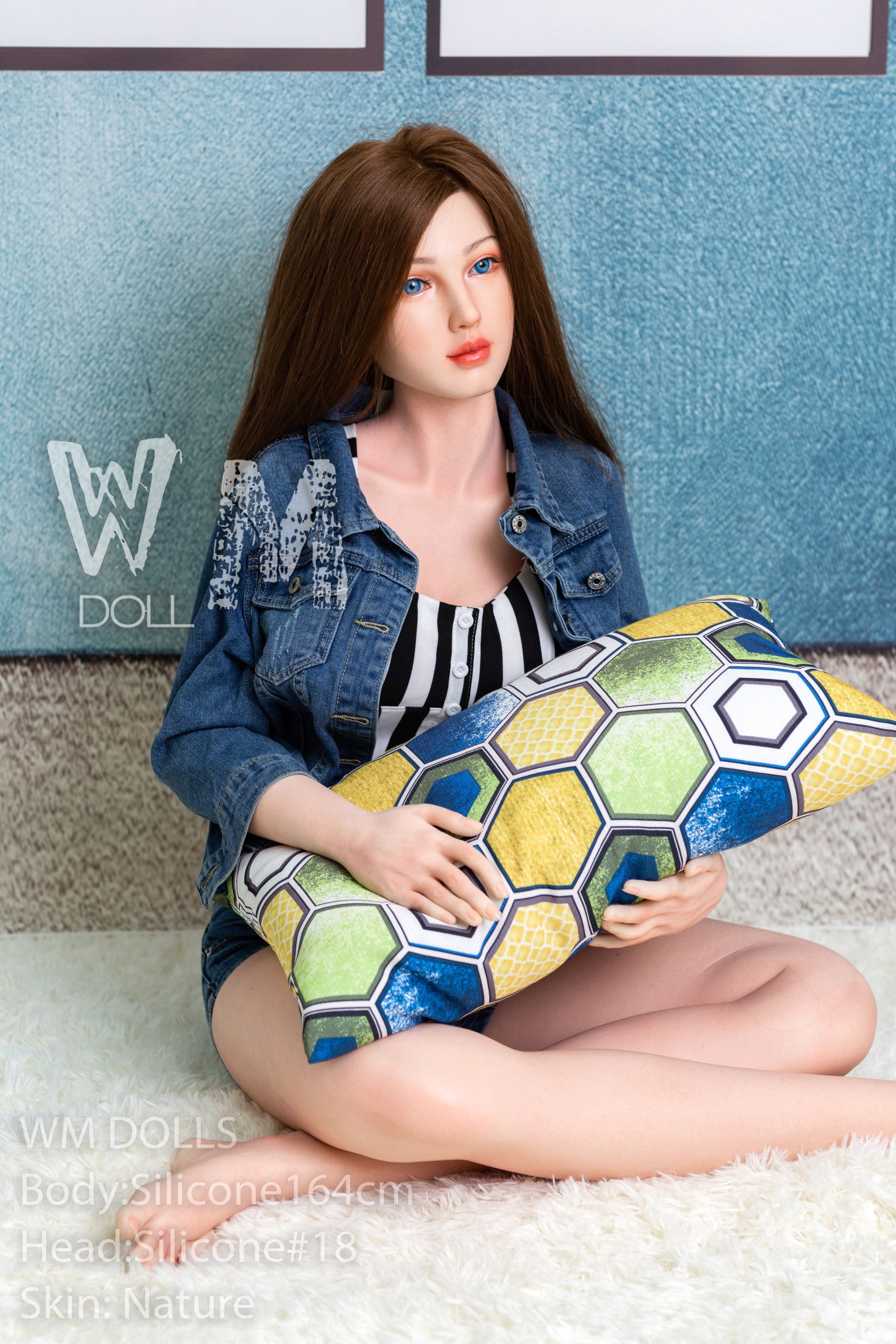 Kimberly muñeca sexual (WM-Doll Silicona D-Kupa de 164cm #18)