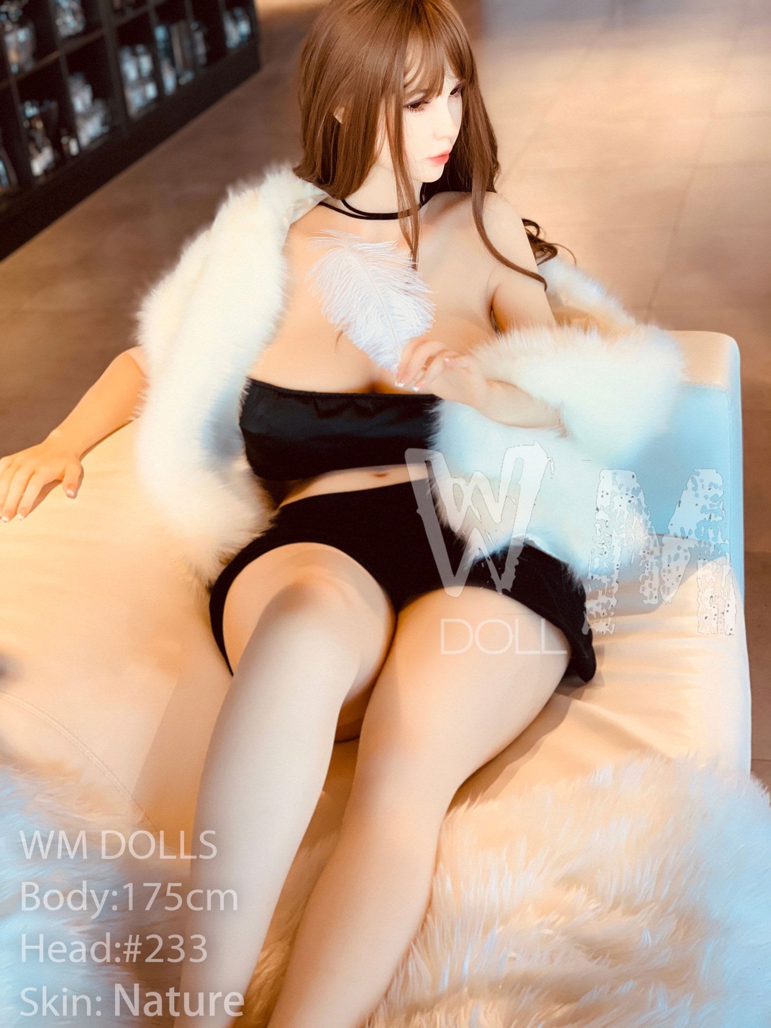 Adine muñeca sexual (WM-Doll 175 cm G-CUP #233 TPE)