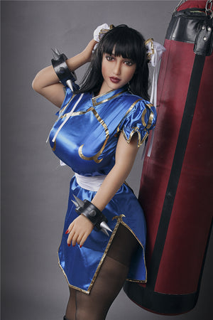 Chun-li muñeca sexual (Irontech Doll 158 cm F-CUP #69 TPE)