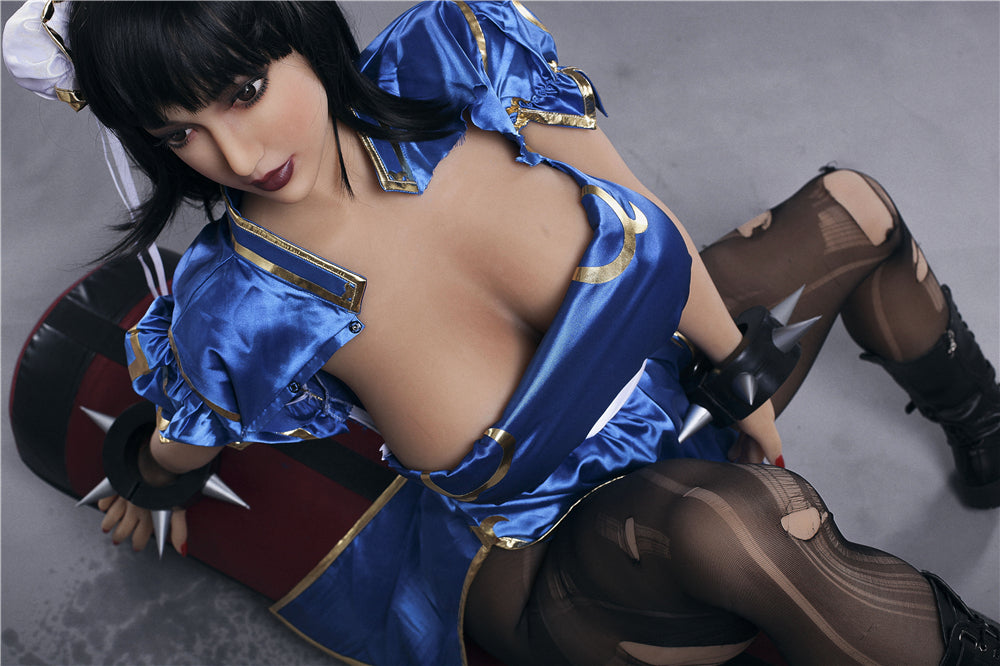 Chun-Li muñeca sexual (Irontech Doll Copa F de 158 cm #69 TPE)