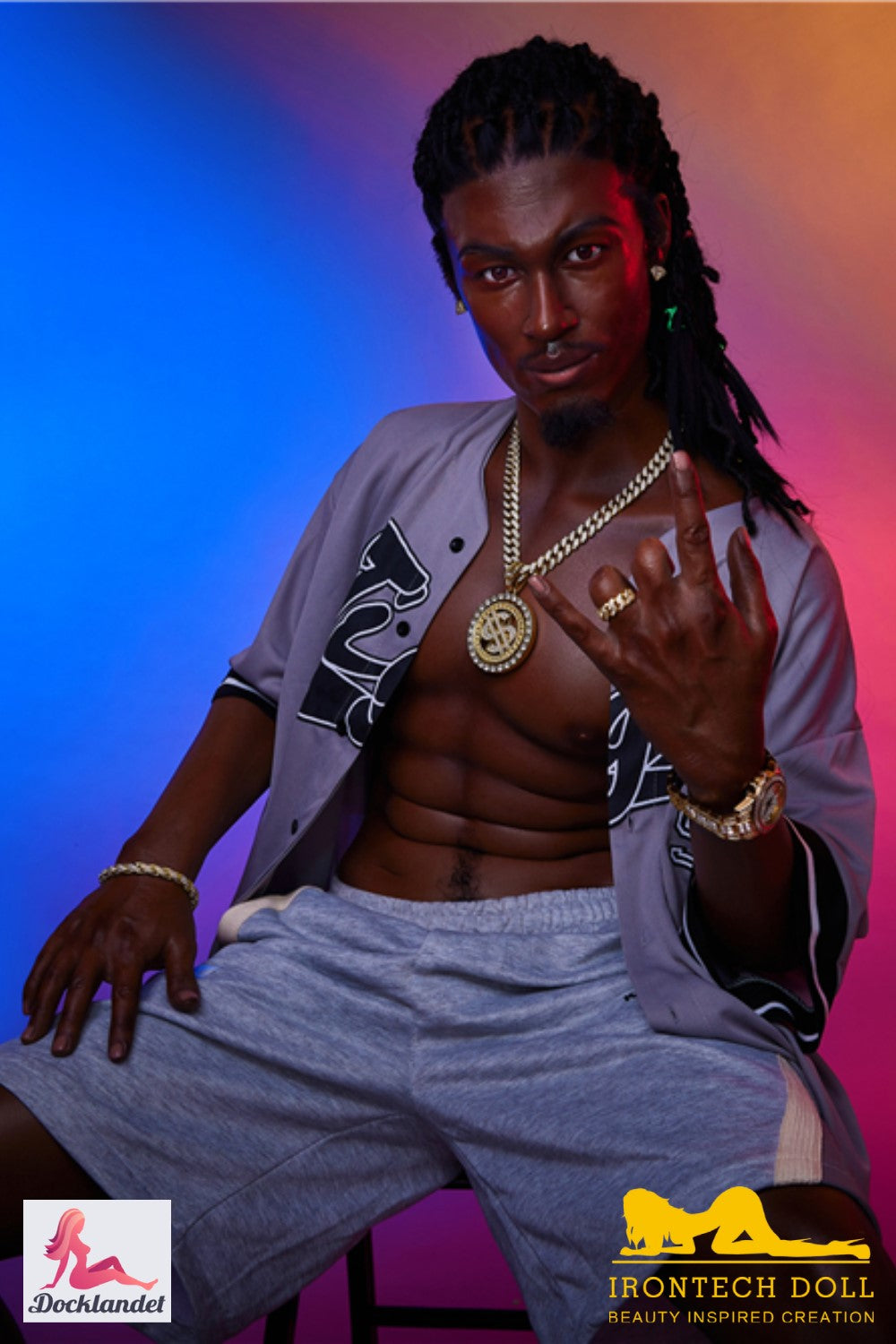 Bill Hombre muñeca sexual (Irontech Doll 170cm M7 Silicona)