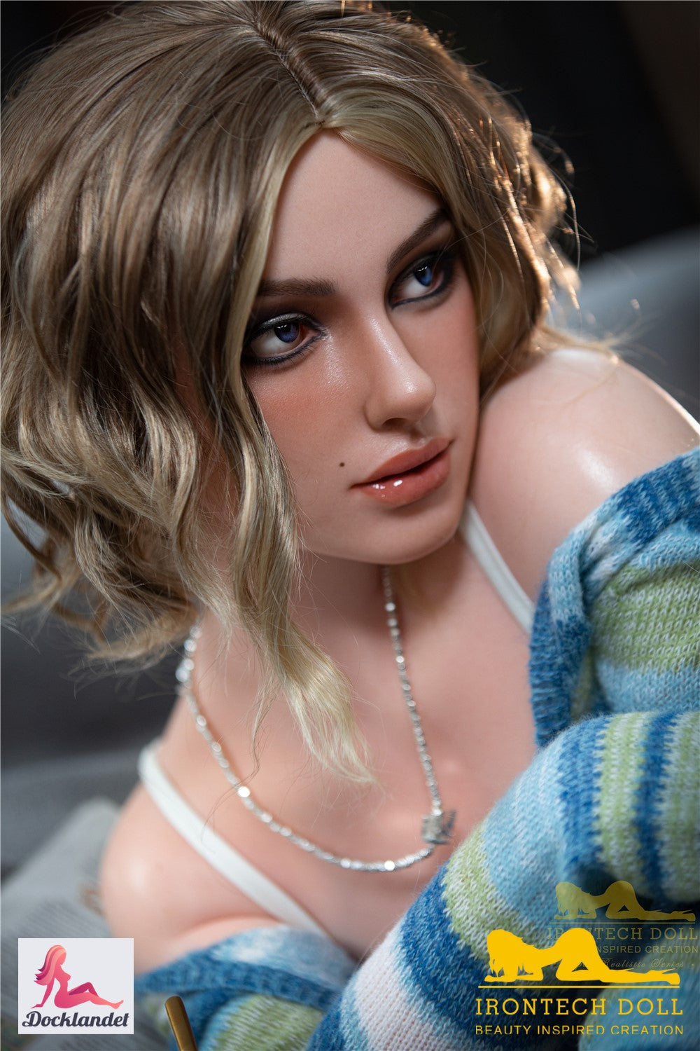 Lota muñeca sexual (Irontech Doll 152 cm Copa A S17 Silicona)
