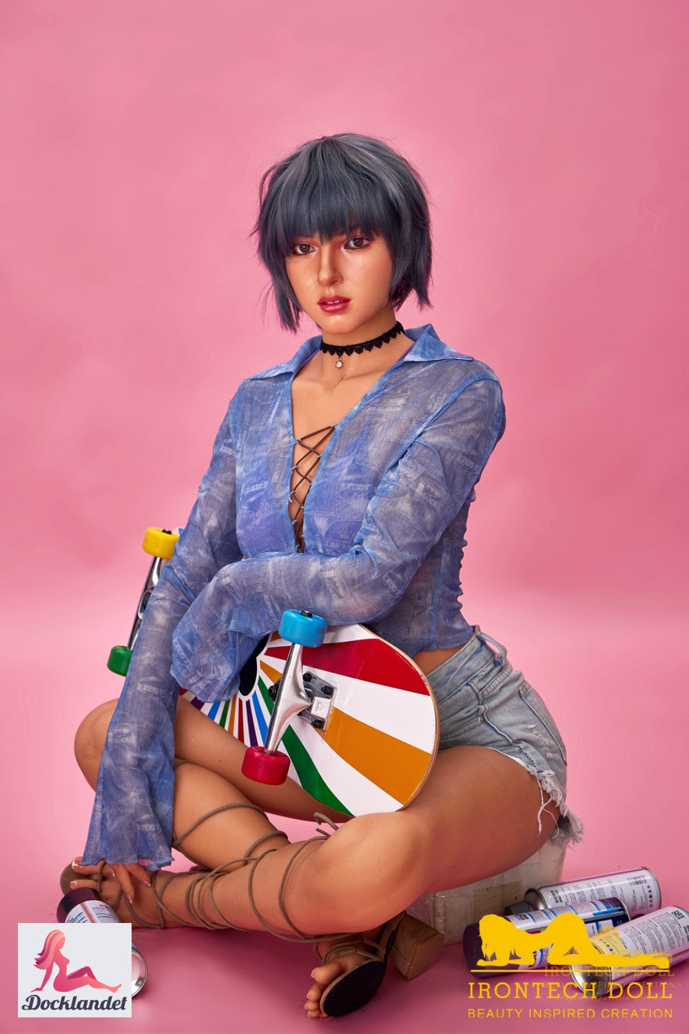 jenny muñeca sexual (Irontech Doll 168cm Copa B S29 Silicona)