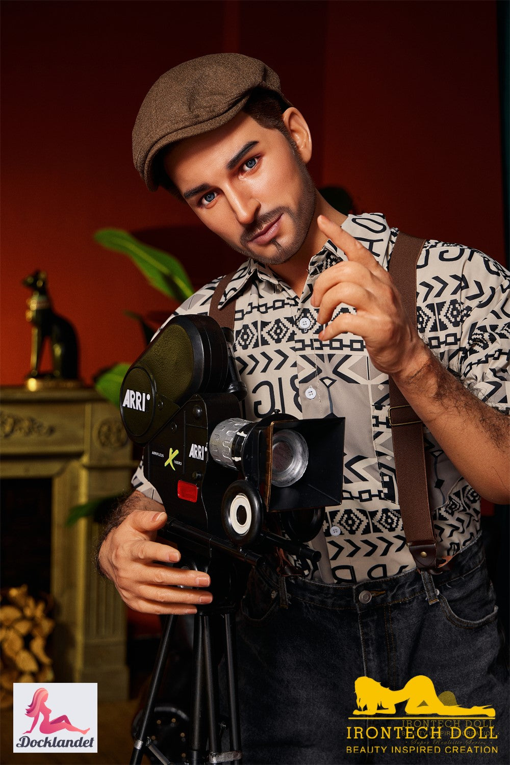 Antonio Hombre muñeca sexual (Irontech Doll 170cm M3 Silicona)