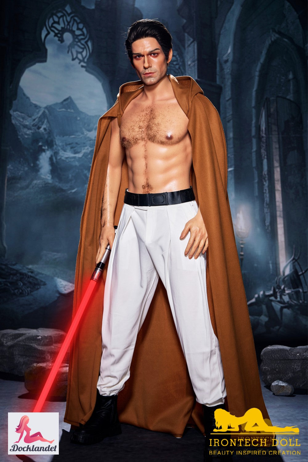 Lucas Hombre muñeca sexual (Irontech Doll 170cm M5 Silicona)