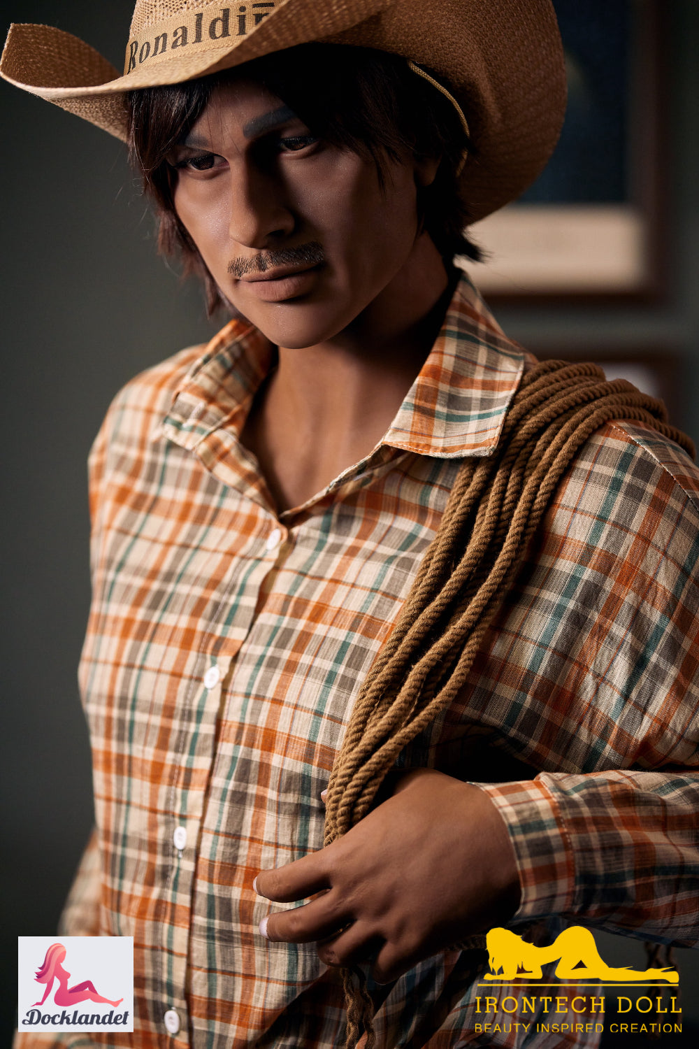 carlos hombre muñeca sexual (Irontech Doll 175 cm #201 TPE)