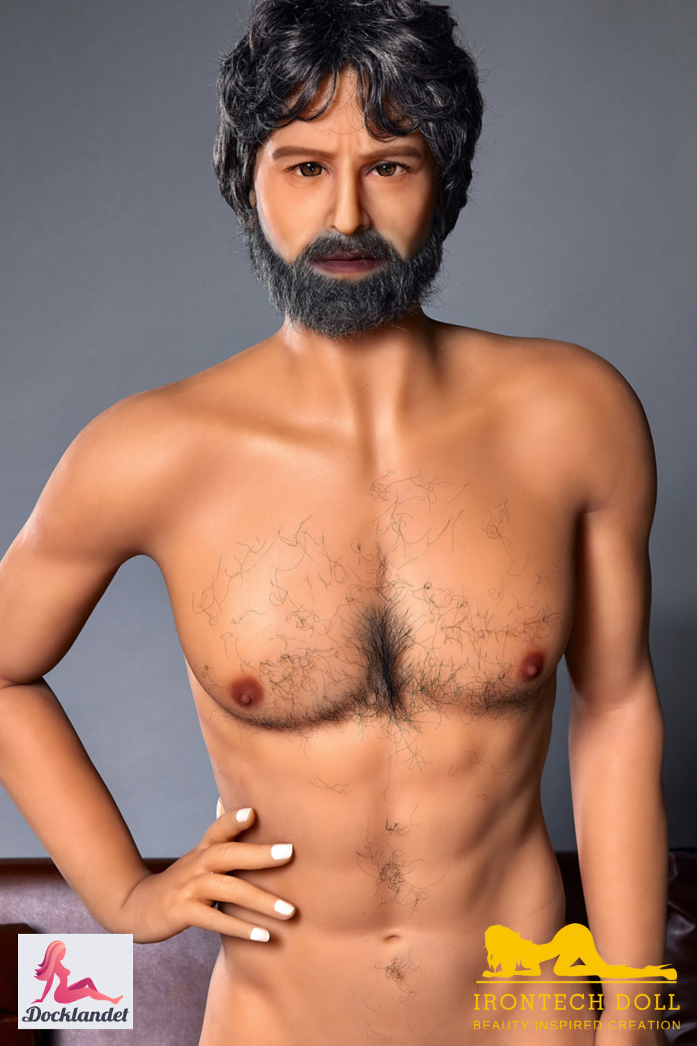 Guillermo hombre muñeca sexual (Irontech Doll 175 cm #202 TPE)