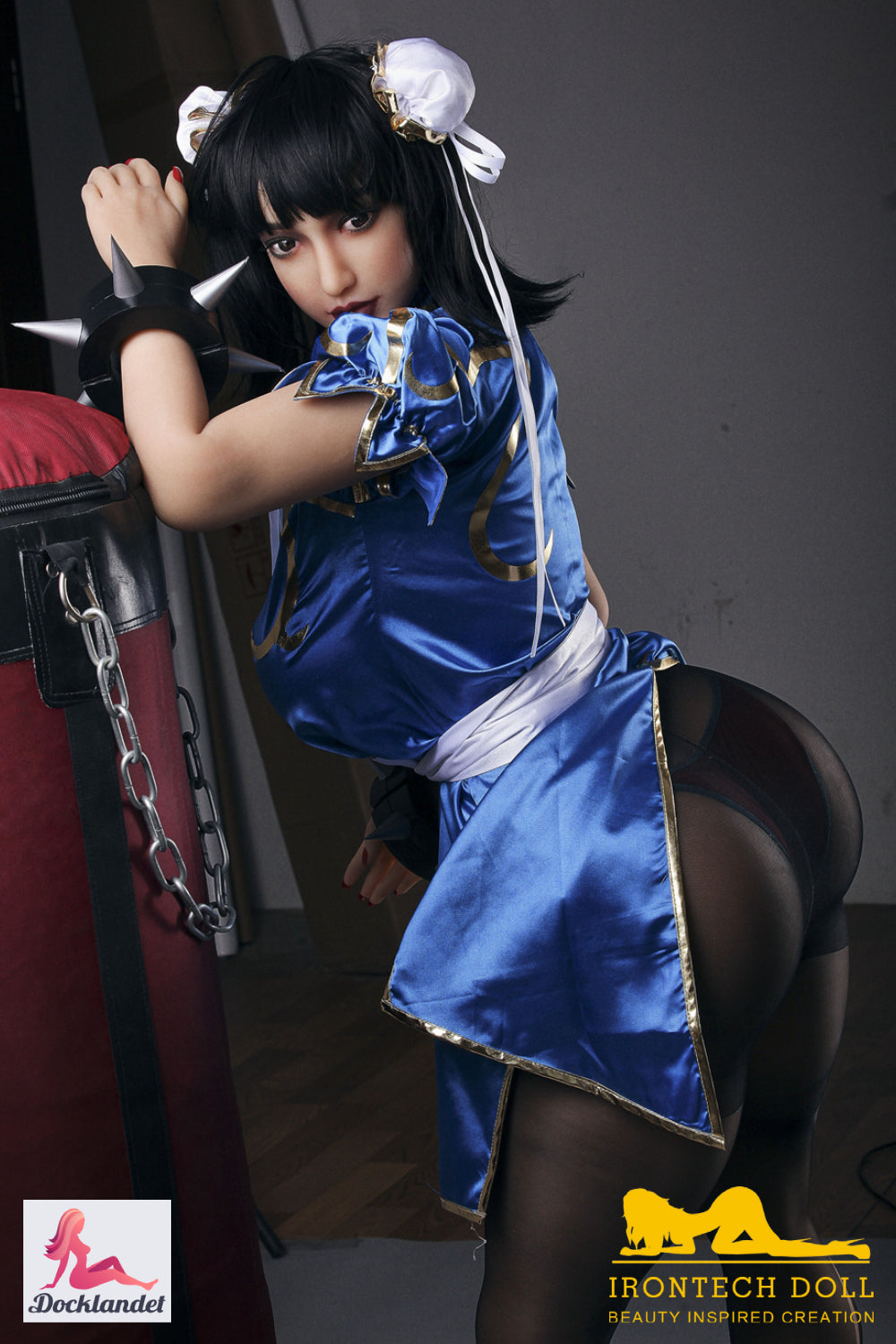 Chun-Li muñeca sexual (Irontech Doll Copa F de 158 cm #69 TPE)