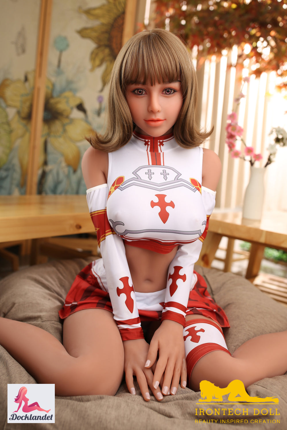 Miki muñeca sexual (Irontech Doll Copa E de 153 cm #58 TPE)