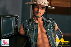 Torso macho de Kelvin muñeca sexual (Irontech Doll 100 cm #203 TPE)