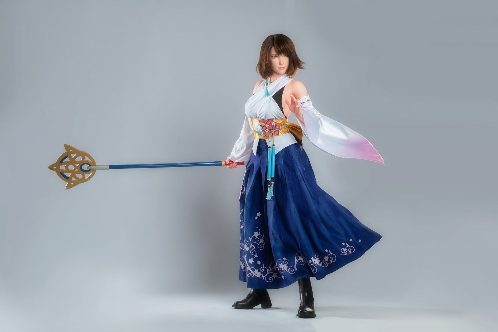 yuna muñeca sexual (Game Lady 167 cm D-Cup No.06 Silicona)