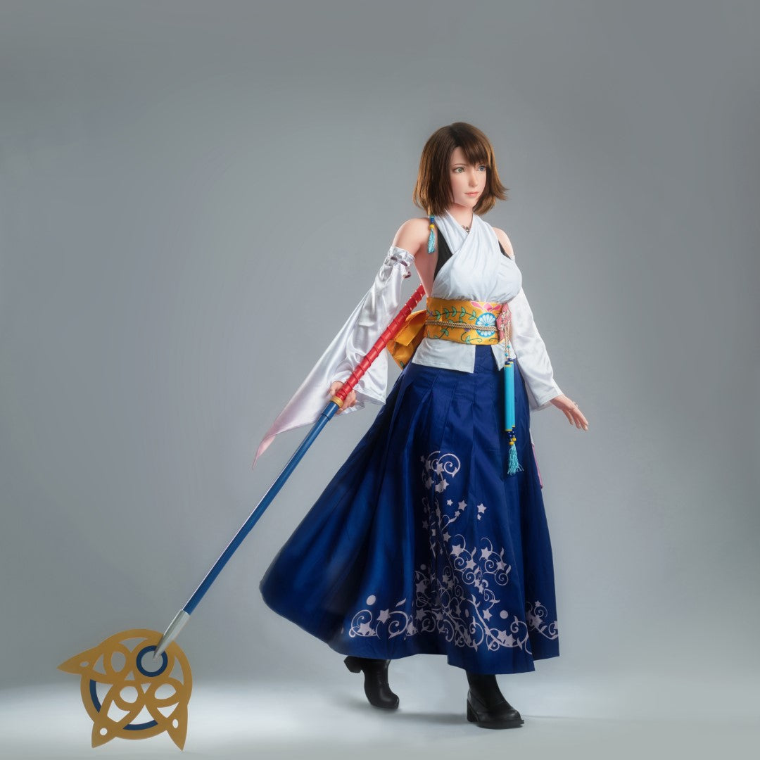 yuna muñeca sexual (Game Lady 167 cm D-Cup No.06 Silicona)