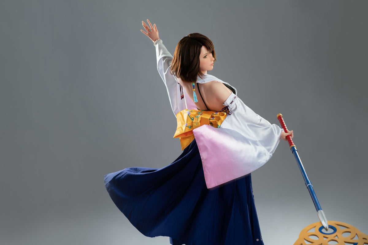 yuna muñeca sexual (Game Lady 167 cm D-Cup No.06 Silicona)