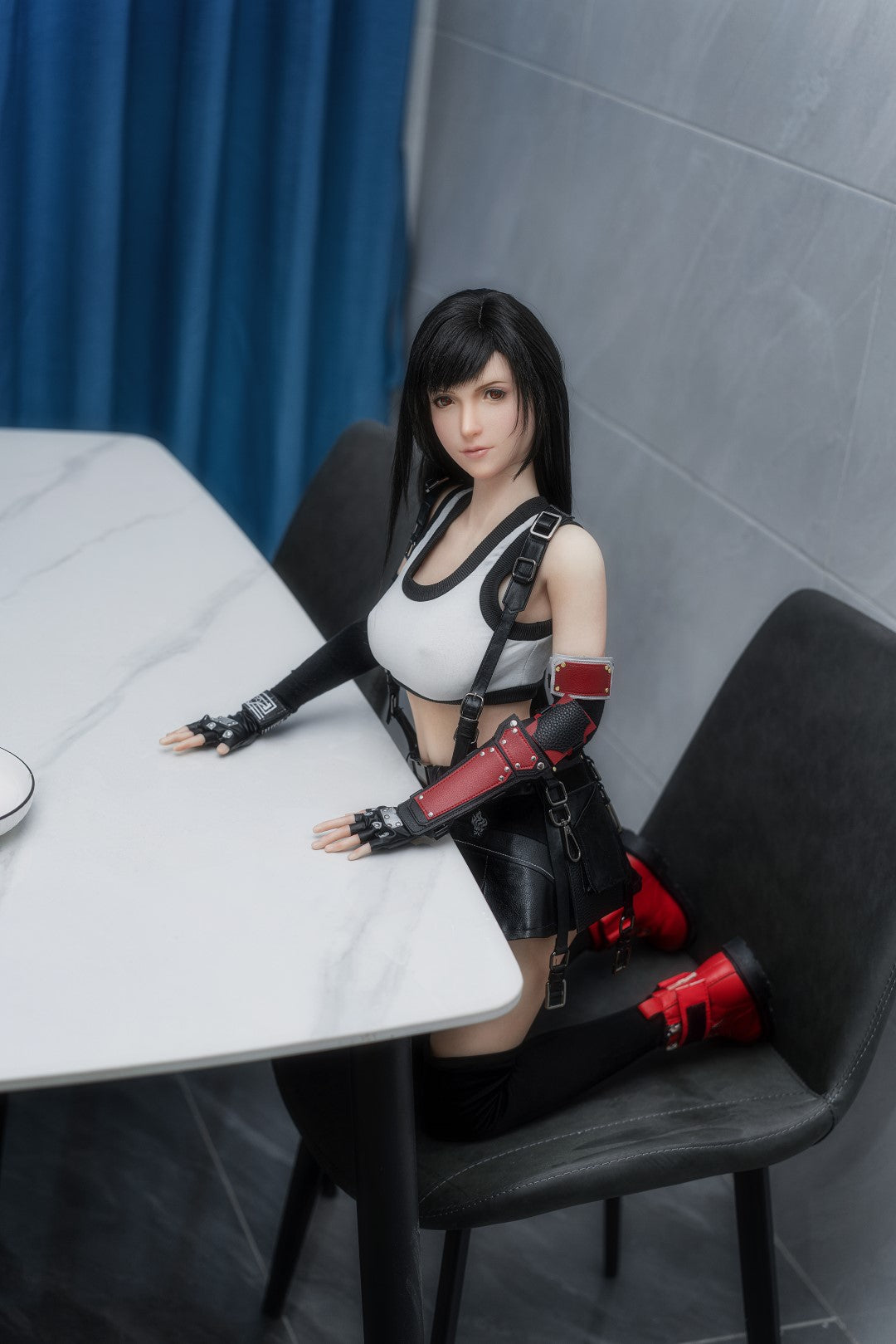 Tifa mini muñeca sexual (Game Lady 100 cm E-CUP No.03 Silicona)