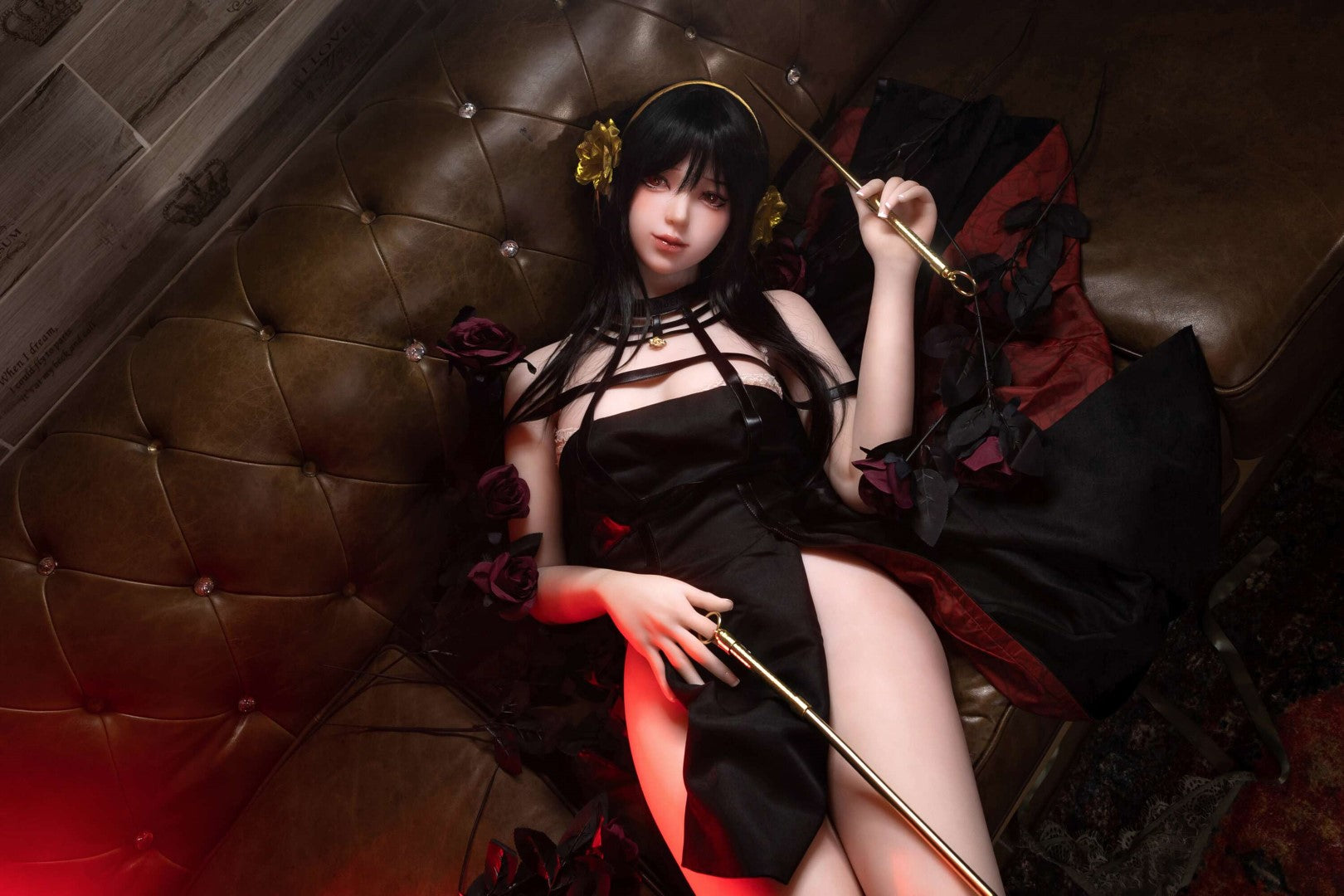 Yor Forger muñeca sexual (Aibei Doll 158 cm D-Kupa TPE)