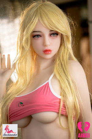 Melina muñeca sexual (Aibei Doll TPE de 160 cm de copa)