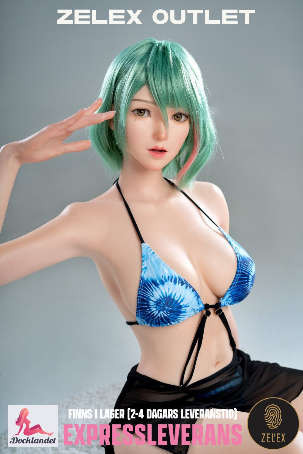 Miko muñeca sexual (Zelex 172 cm F-CUP GE107 Silicona) EXPRESS