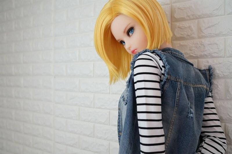 Lazuli Android 18 muñeca sexual (Irokebijin 140 cm E-CUP TPE/Silicona)